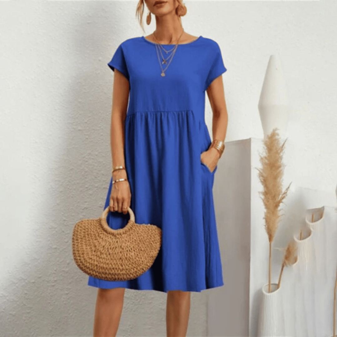 Nina | Handcrafted tummy-covering Dress