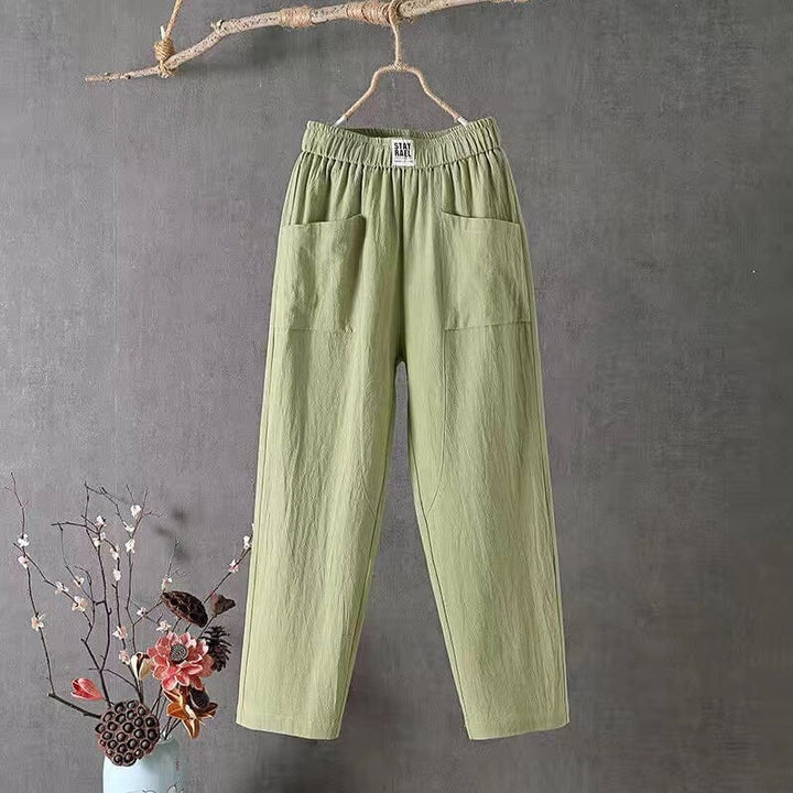 Olivia | Linen Blend Trousers