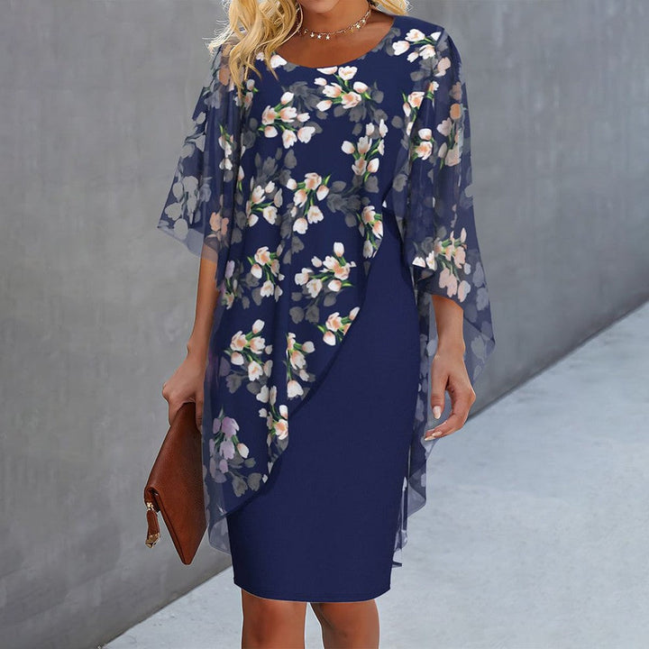 Marguerite | Floral Dress with Tummy Coverage