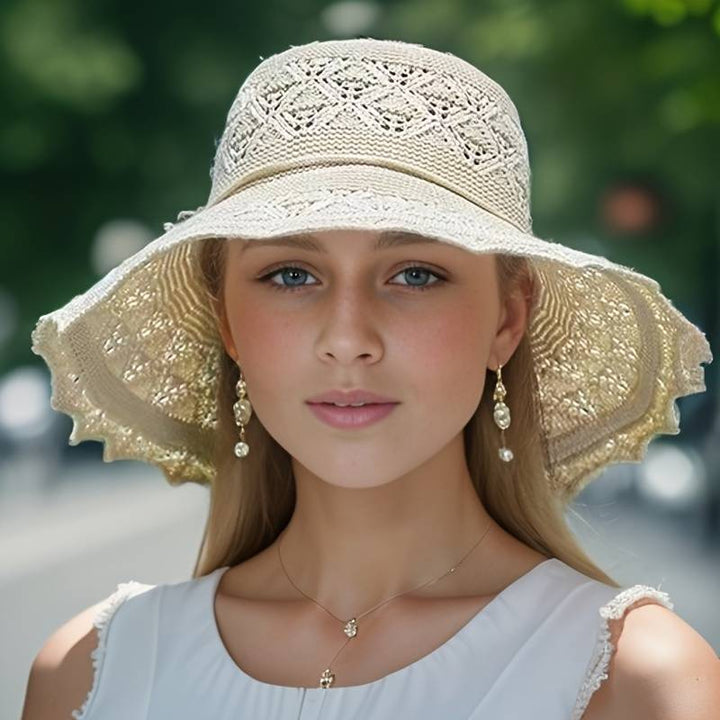 Bria | Summer Wide-Brimmed Sun Hat