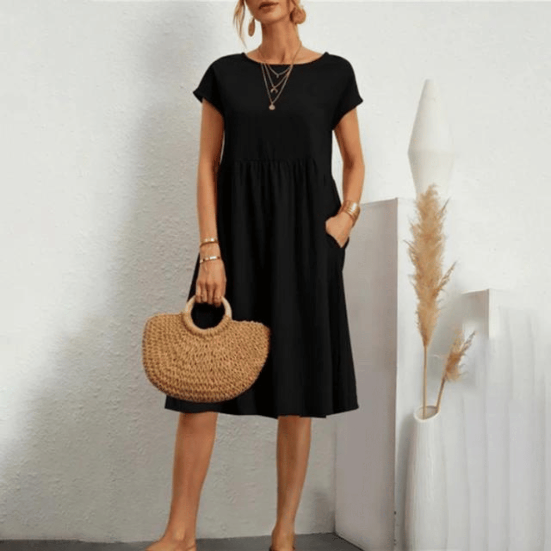 Nina | Handcrafted tummy-covering Dress