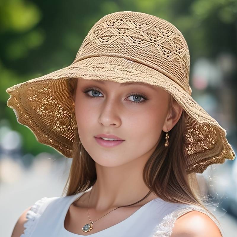 Bria | Summer Wide-Brimmed Sun Hat