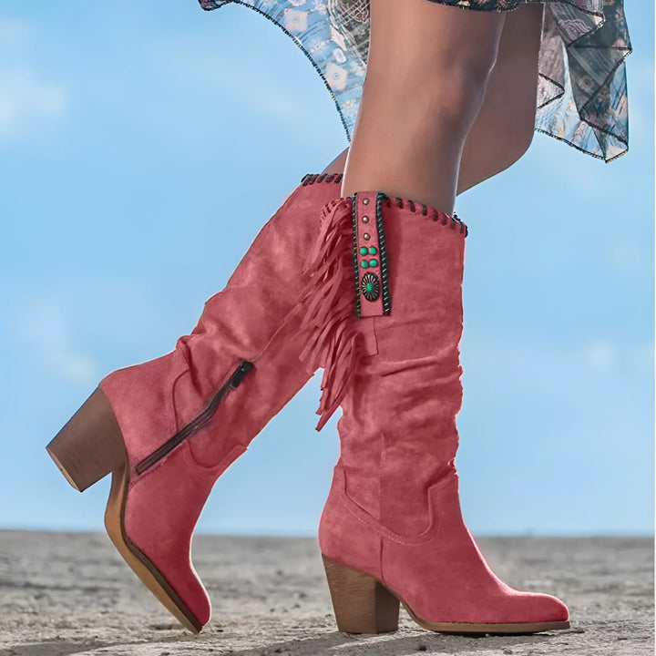 Mara | Leather Cowboy Boots