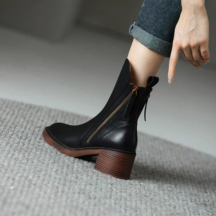 Maria | Premium Leather Ankle Boots