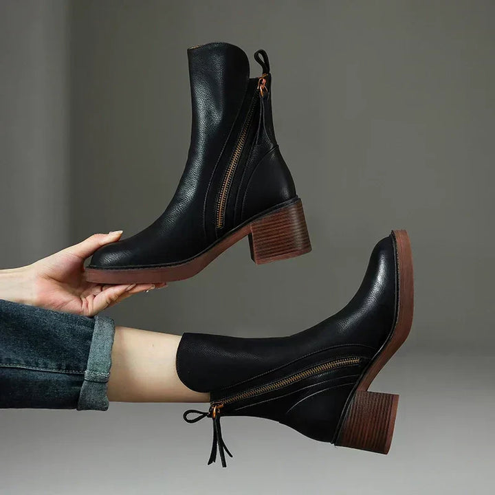 Maria | Premium Leather Ankle Boots