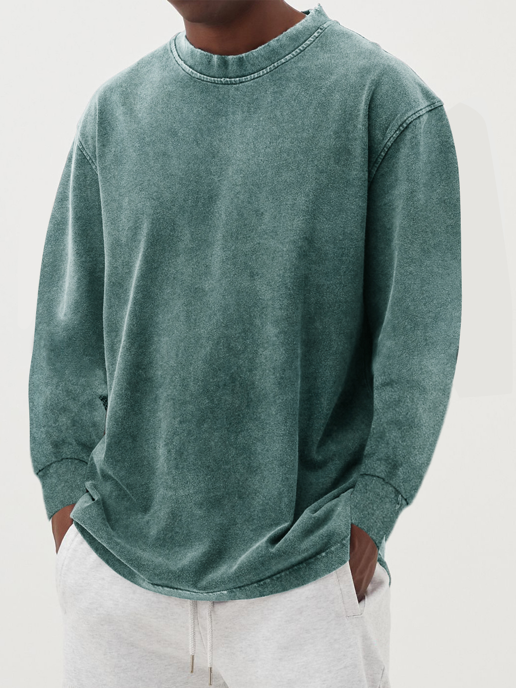 Adam  | Faded Long Sleeve Shirt